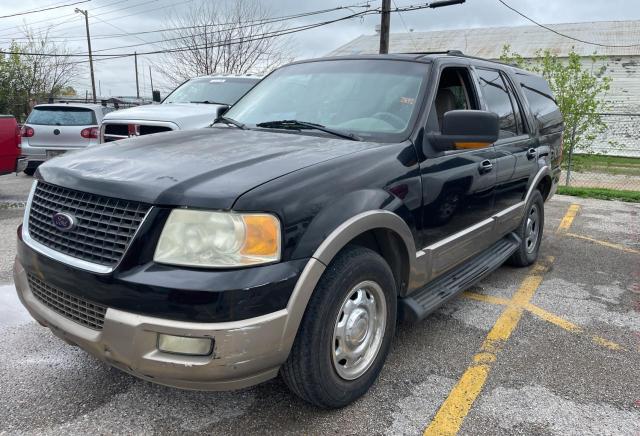 1FMRU17L83LA43162 - 2003 FORD EXPEDITION EDDIE BAUER BLACK photo 2