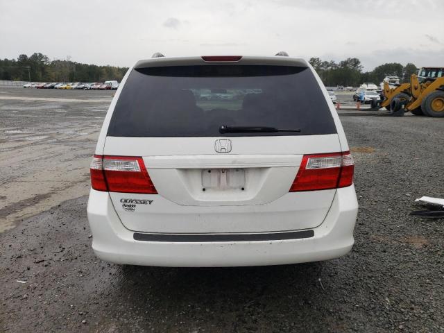 5FNRL38627B460099 - 2007 HONDA ODYSSEY EXL WHITE photo 6