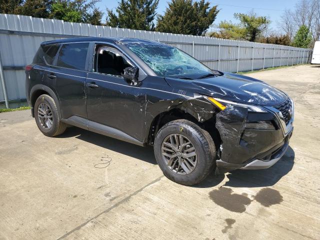 5N1BT3ABXNC717928 - 2022 NISSAN ROGUE S BLACK photo 4