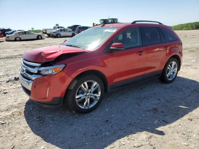 2FMDK3J98CBA90006 - 2012 FORD EDGE SEL RED photo 1