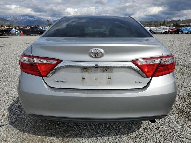 4T4BF1FK3FR455904 - 2015 TOYOTA CAMRY LE SILVER photo 6