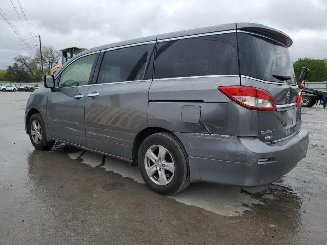 JN8AE2KP3F9131489 - 2015 NISSAN QUEST S CHARCOAL photo 2