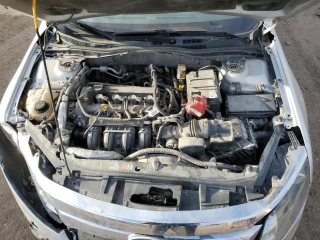 3FAHP0GA4BR331198 - 2011 FORD FUSION S SILVER photo 11