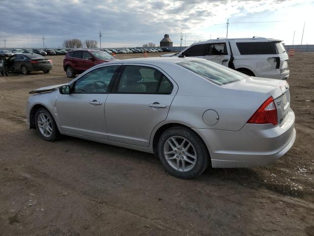 3FAHP0GA4BR331198 - 2011 FORD FUSION S SILVER photo 2