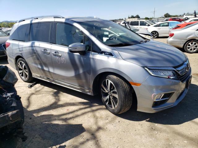 5FNRL6H93LB000035 - 2020 HONDA ODYSSEY ELITE SILVER photo 4