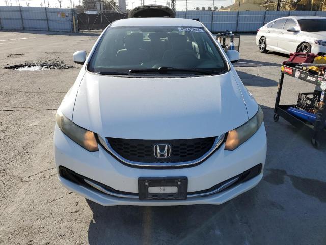 19XFB2F51DE285730 - 2013 HONDA CIVIC LX WHITE photo 5