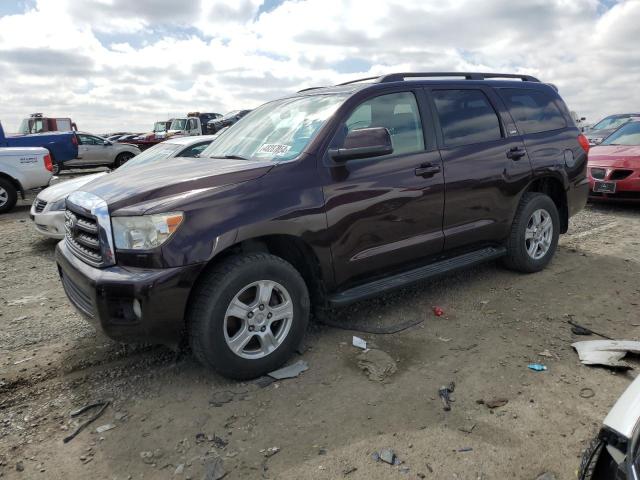 5TDZM5G12CS004009 - 2012 TOYOTA SEQUOIA SR5 PURPLE photo 1