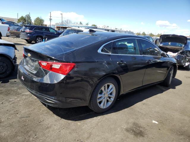 1G1ZE5ST3HF153003 - 2017 CHEVROLET MALIBU LT BLACK photo 3