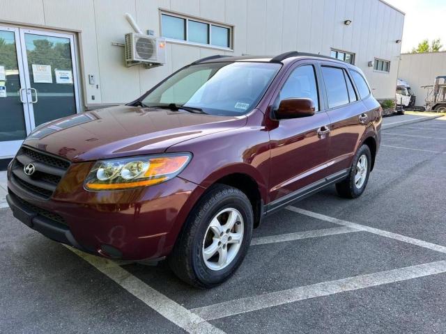 5NMSG13D28H145707 - 2008 HYUNDAI SANTA FE GLS BURGUNDY photo 2