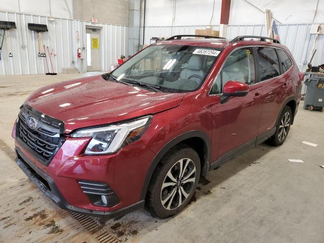 JF2SKAPCXPH466864 - 2023 SUBARU FORESTER LIMITED RED photo 1