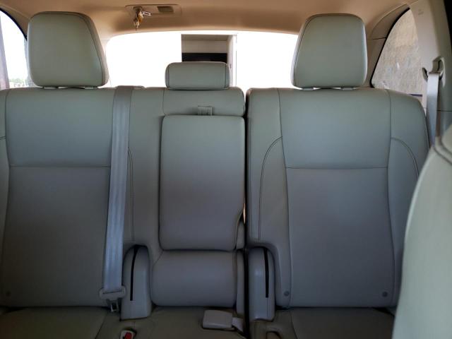 5TDJKRFHXGS311605 - 2016 TOYOTA HIGHLANDER XLE BURGUNDY photo 10