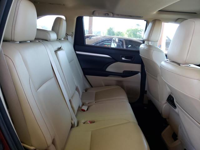 5TDJKRFHXGS311605 - 2016 TOYOTA HIGHLANDER XLE BURGUNDY photo 11