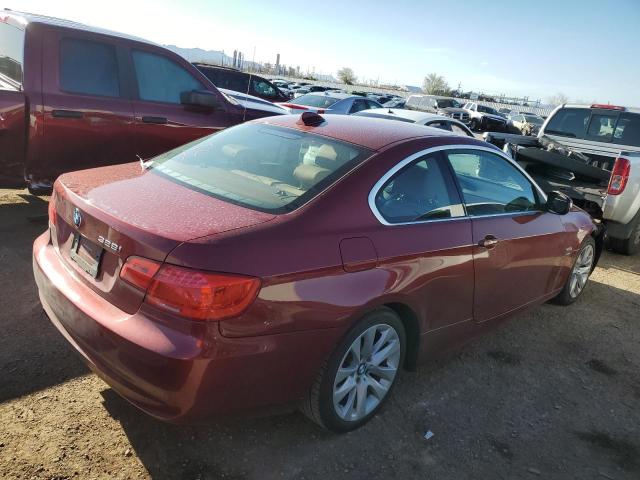 WBAKF5C57BE586338 - 2011 BMW 328 XI SULEV RED photo 3