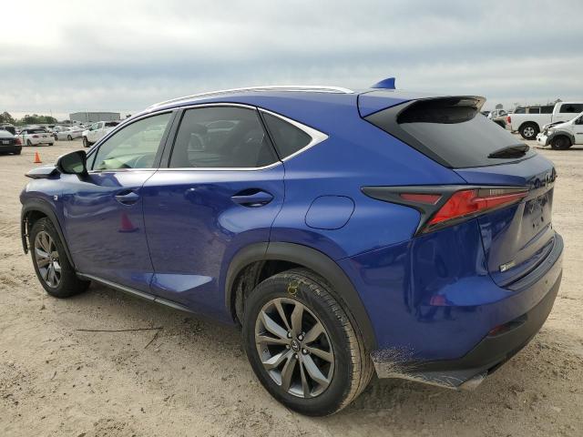 JTJYARBZ1K2139882 - 2019 LEXUS NX 300 BASE Mavi foto 2