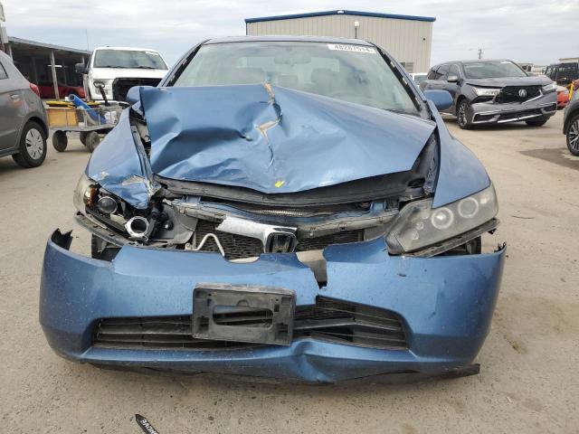 1HGFA16888L042051 - 2008 HONDA CIVIC EX BLUE photo 5