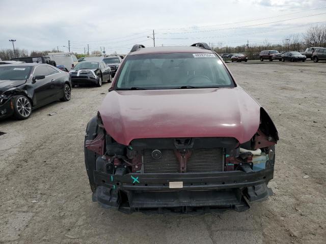 4S4BRCKC0B3319001 - 2011 SUBARU OUTBACK 2.5I LIMITED BURGUNDY photo 5