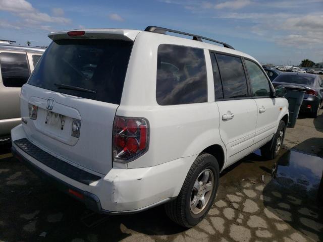 5FNYF28527B040699 - 2007 HONDA PILOT EXL WHITE photo 3