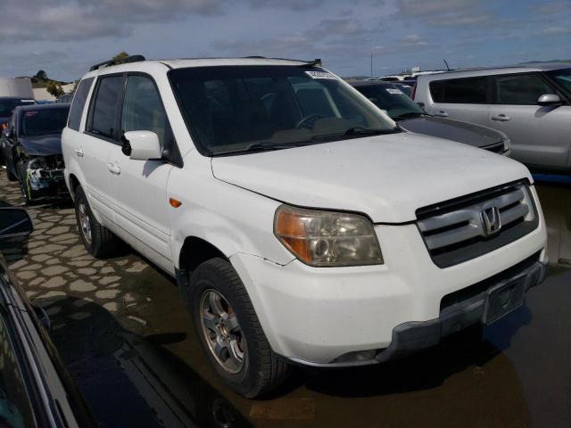 5FNYF28527B040699 - 2007 HONDA PILOT EXL WHITE photo 4