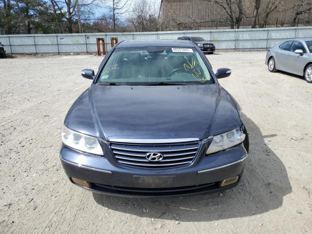 KMHFC46F37A158529 - 2007 HYUNDAI AZERA SE BLUE photo 5