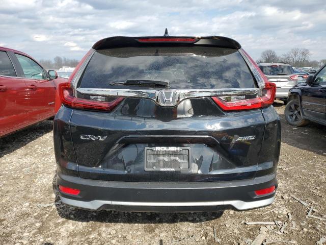 5J6RW2H83ML008846 - 2021 HONDA CR-V EXL BLACK photo 6