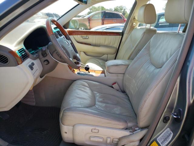 JTHBN30F520054380 - 2002 LEXUS LS 430 GRAY photo 7