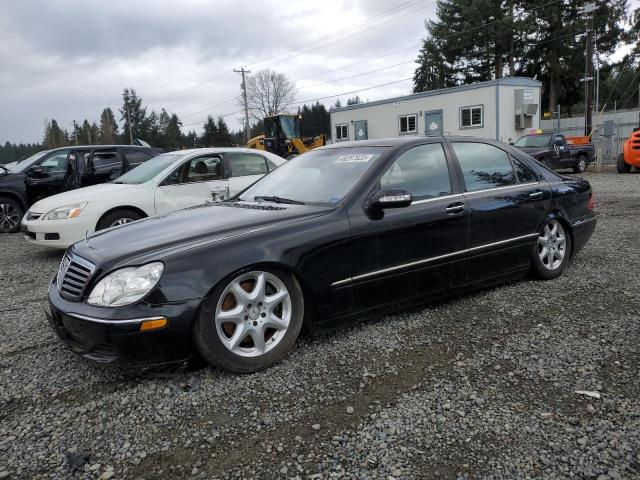 WDBNG83J73A350923 - 2003 MERCEDES-BENZ S 430 4MATIC BLACK photo 1