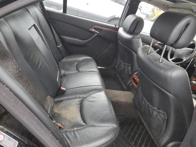 WDBNG83J73A350923 - 2003 MERCEDES-BENZ S 430 4MATIC BLACK photo 10
