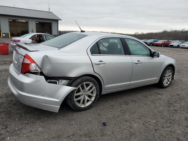 3FAHP0JG5CR308818 - 2012 FORD FUSION SEL SILVER photo 3