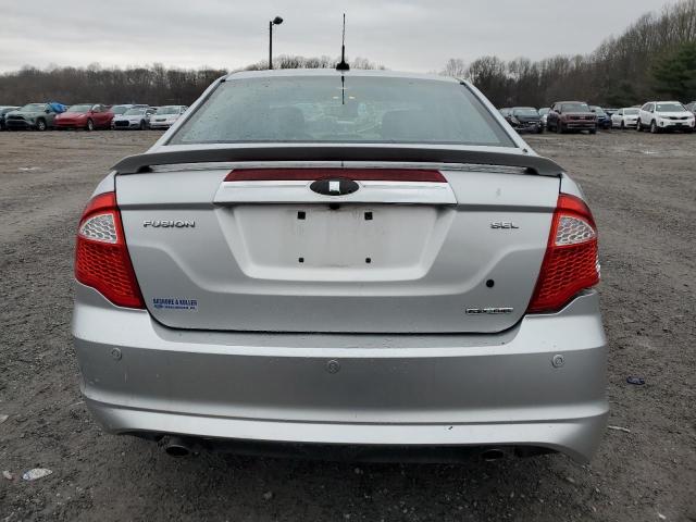 3FAHP0JG5CR308818 - 2012 FORD FUSION SEL SILVER photo 6