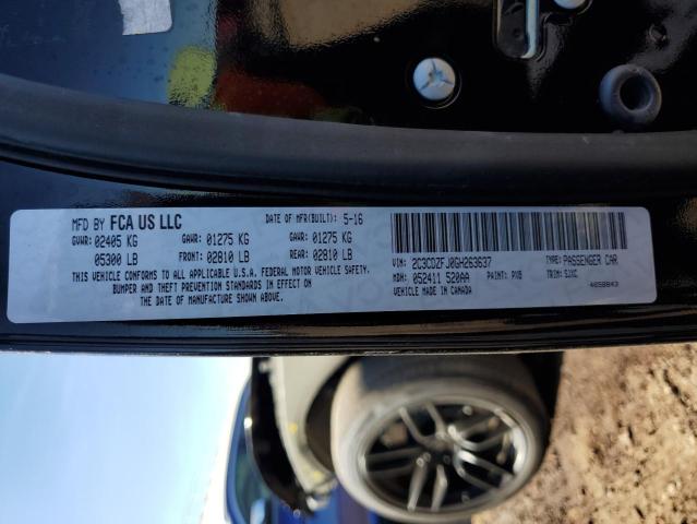 2C3CDZFJ0GH263637 - 2016 DODGE CHALLENGER R/T SCAT PACK BLACK photo 13