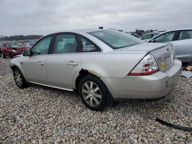 1FAHP24W48G133622 - 2008 FORD TAURUS SEL SILVER photo 2