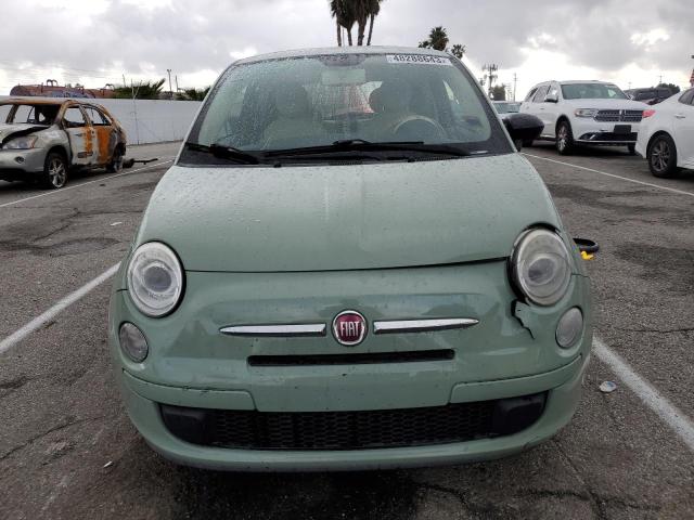 3C3CFFAR0CT313296 - 2012 FIAT 500 POP GREEN photo 5