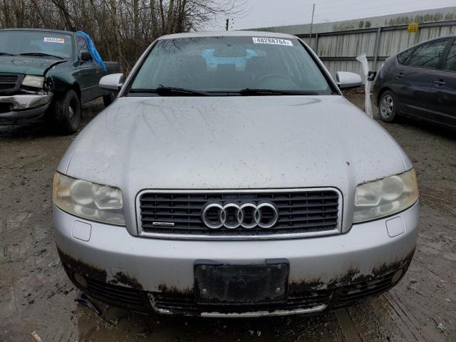 WAULT68E43A344594 - 2003 AUDI A4 3.0 QUATTRO SILVER photo 5