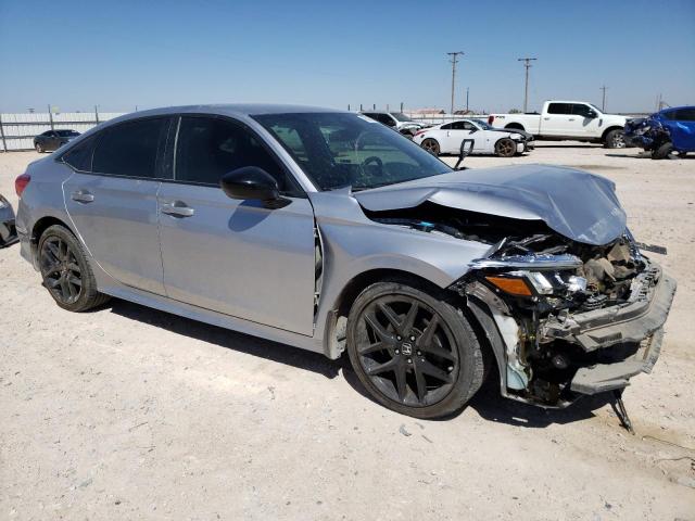 2HGFE2F59NH513598 - 2022 HONDA CIVIC SPORT 灰色 照片 4