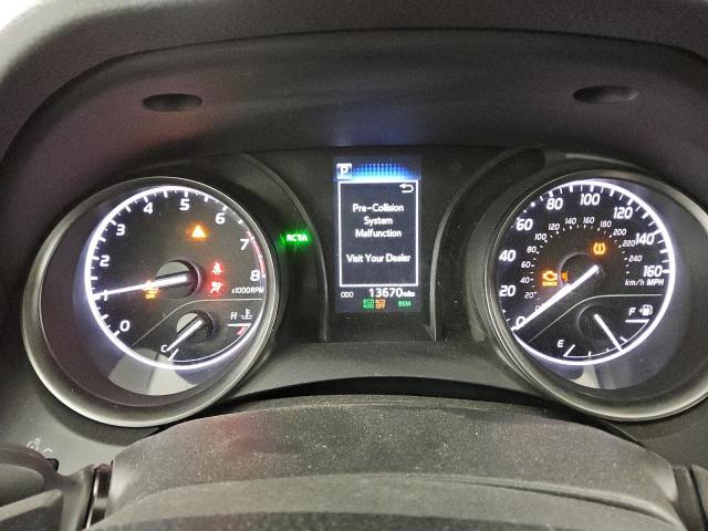 4T1T11AK7PU825385 - 2023 TOYOTA CAMRY SE NIGHT SHADE WHITE photo 9