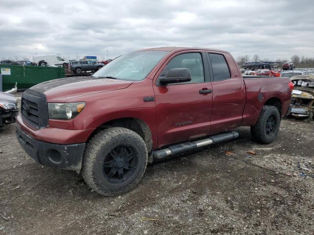 5TBBV54157S455081 - 2007 TOYOTA TUNDRA DOUBLE CAB SR5 RED photo 1