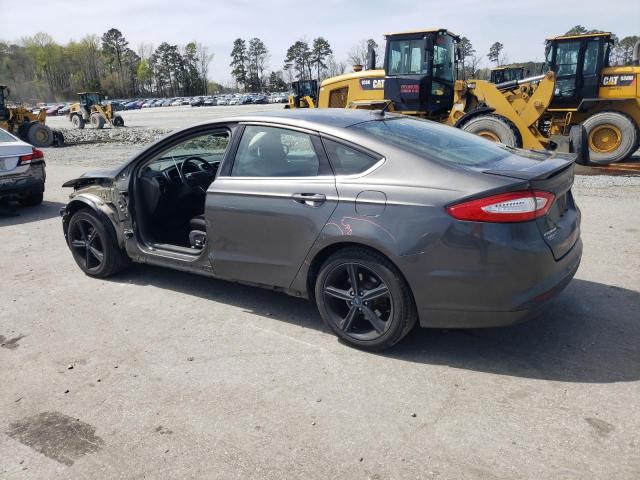 3FA6P0H77GR311058 - 2016 FORD FUSION SE CHARCOAL photo 2