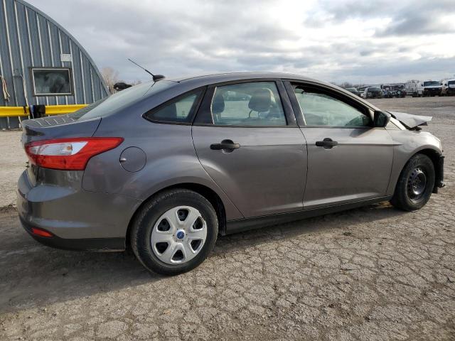 1FAHP3E2XCL161247 - 2012 FORD FOCUS S GRAY photo 3