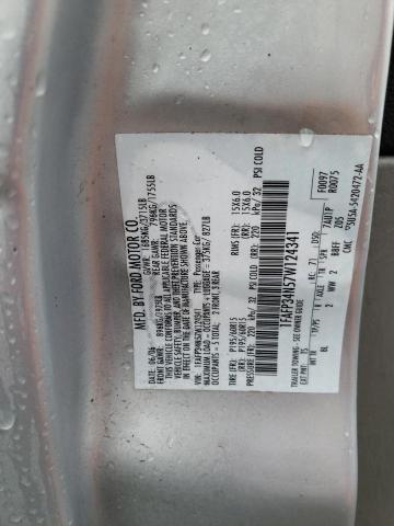 1FAFP34N57W124341 - 2007 FORD FOCUS ZX4 SILVER photo 12