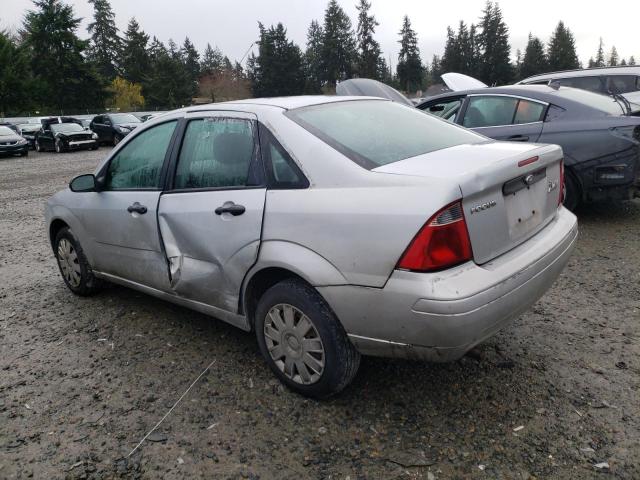 1FAFP34N57W124341 - 2007 FORD FOCUS ZX4 SILVER photo 2