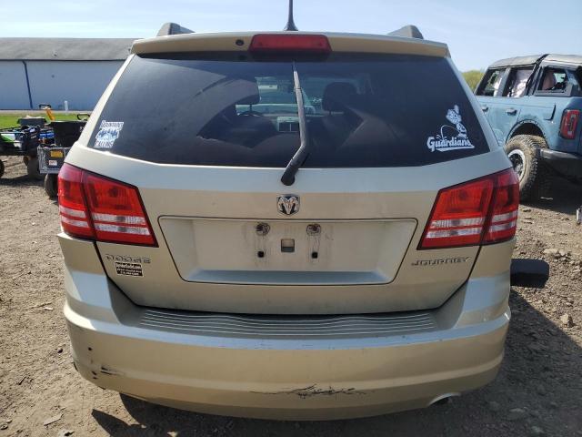 3D4PG4FB8AT136040 - 2010 DODGE JOURNEY SE GOLD photo 6