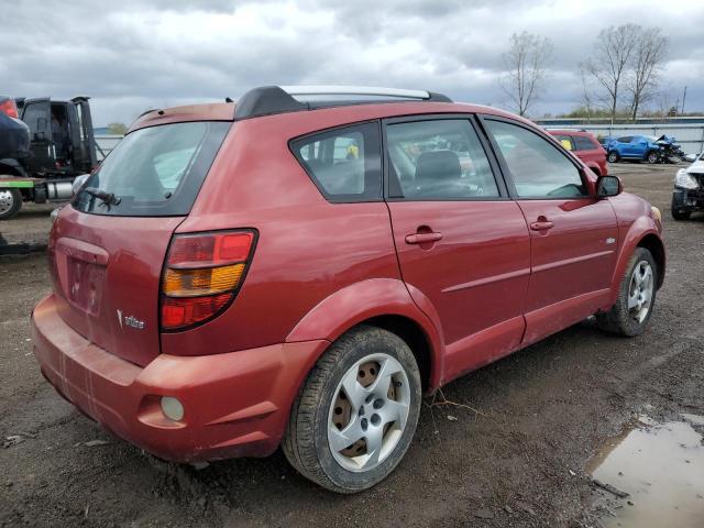 5Y2SL63875Z422449 - 2005 PONTIAC VIBE RED photo 3