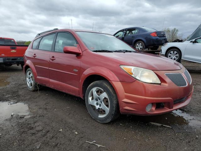 5Y2SL63875Z422449 - 2005 PONTIAC VIBE RED photo 4