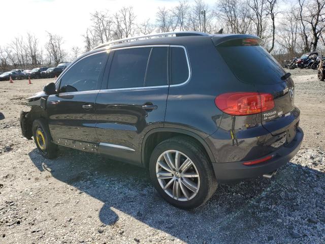 WVGAV7AX4GW549004 - 2016 VOLKSWAGEN TIGUAN S PURPLE photo 2