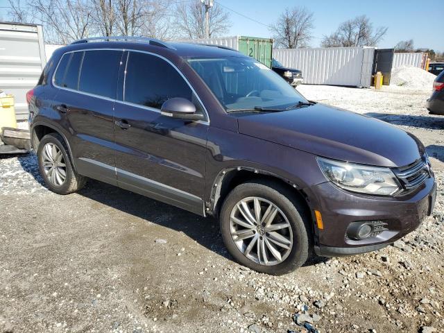 WVGAV7AX4GW549004 - 2016 VOLKSWAGEN TIGUAN S PURPLE photo 4