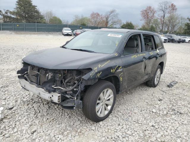 JTEDC3EH9C2004979 - 2012 TOYOTA HIGHLANDER HYBRID LIMITED BLACK photo 1