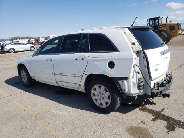 2A8GF48XX8R607975 - 2008 CHRYSLER PACIFICA LX WHITE photo 2