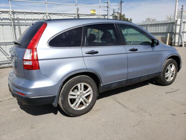 JHLRE4H58BC005712 - 2011 HONDA CR-V EX BLUE photo 3