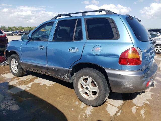 KM8SC13D93U545045 - 2003 HYUNDAI SANTA FE GLS BLUE photo 2