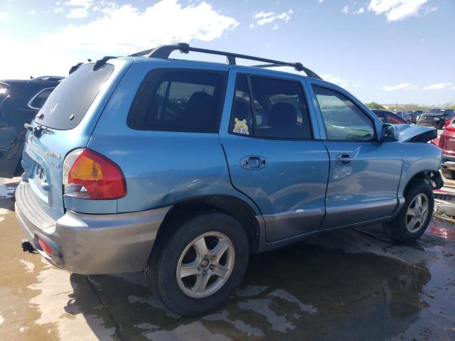 KM8SC13D93U545045 - 2003 HYUNDAI SANTA FE GLS BLUE photo 3